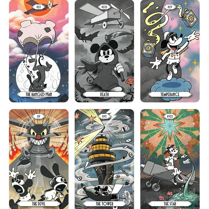 The Aviator’s Arcana Tarot Art Deco aviation cards for creative courage and daily reflection