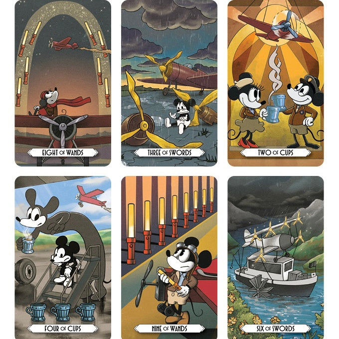 The Aviator’s Arcana Tarot Art Deco aviation cards for creative courage and daily reflection