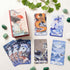 The Card of Changes I-Ching Oracle traditional Chinese painting indie deck with gold stamping for daily reflection.