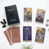 Akashic Eye Tarot old-school cartoon indie tarot deck with esoteric symbols for shadow work and daily reflection.