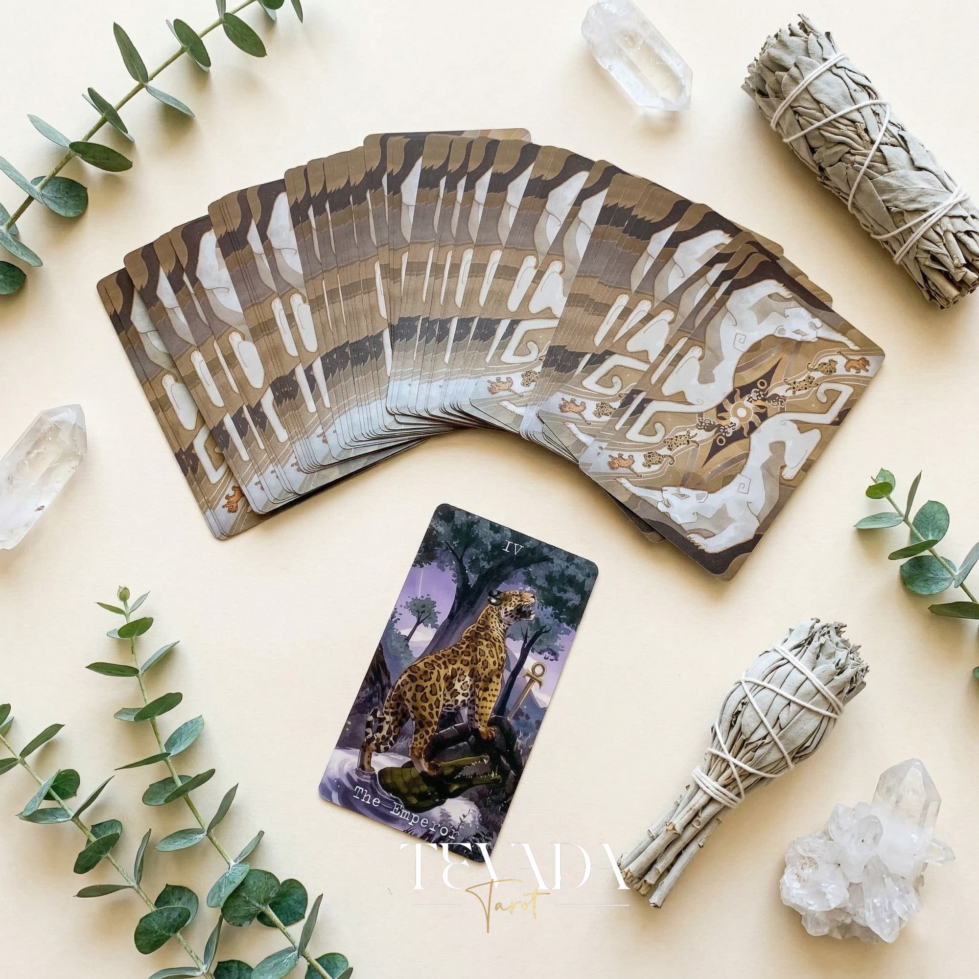 The Returning of Panthera Tarot 2026 Ver whimsical feline Indie Tarot Deck for daily ritual and deep self-reflection.