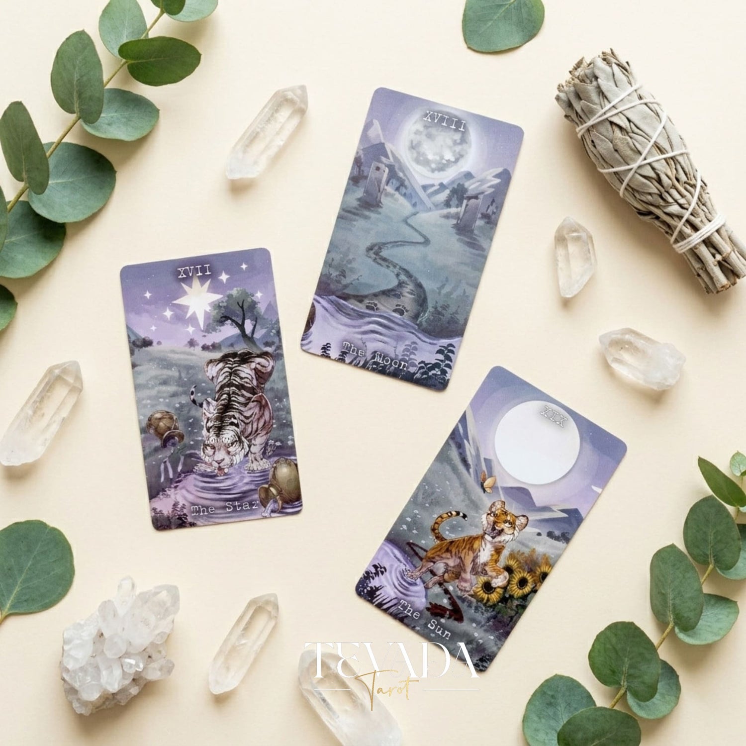 The Returning of Panthera Tarot 2026 Ver whimsical feline Indie Tarot Deck for daily ritual and deep self-reflection.