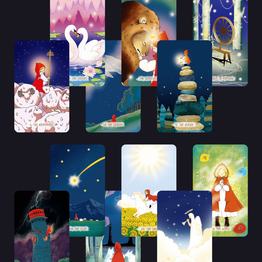 The Verdant Hollow Tarot enchanted woodland deck for inner growth and intuitive daily readings