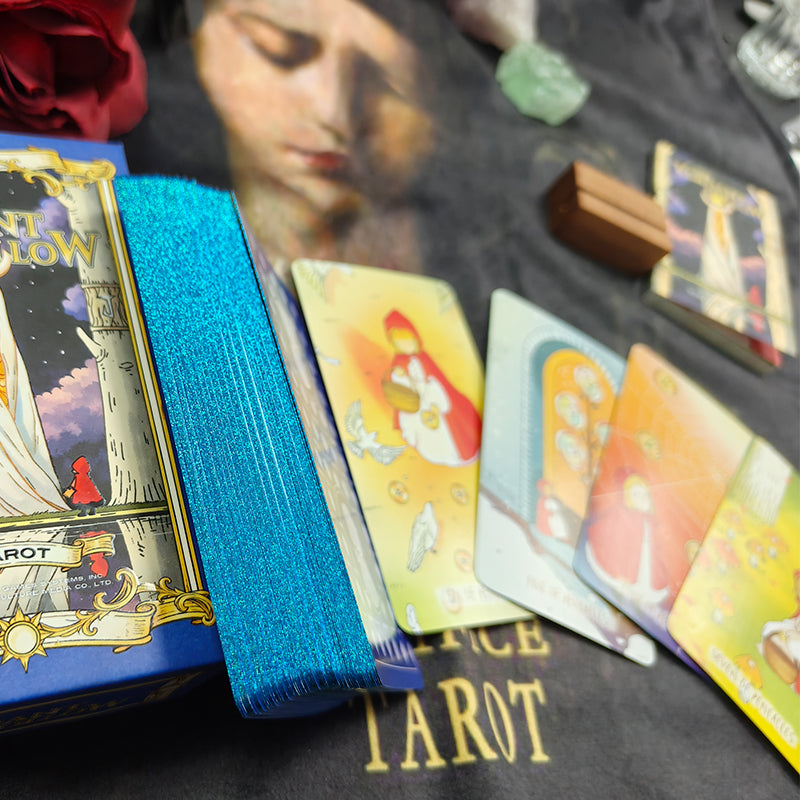 The Verdant Hollow Tarot enchanted woodland deck for inner growth and intuitive daily readings