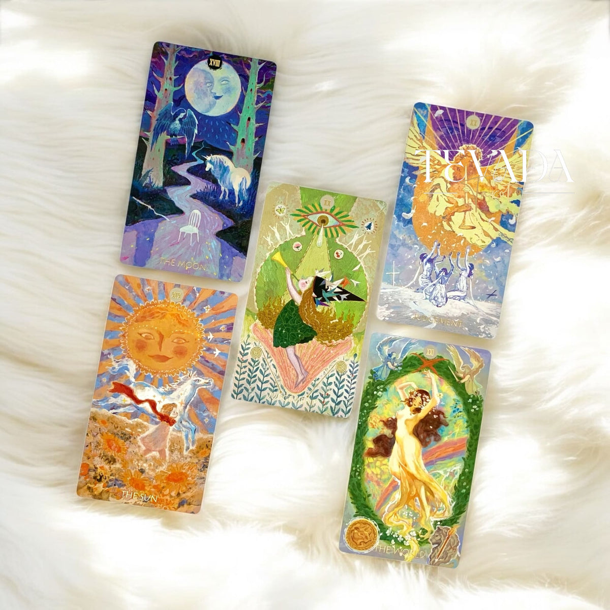 Descubra The Whisper of Stars y Garden Tarot SELF Edition, una baraja de 78 cartas de arte místico e introspección profunda. Abrace el autodescubrimiento a través de ricos tonos púrpuras y susurros dorados de sabiduría.