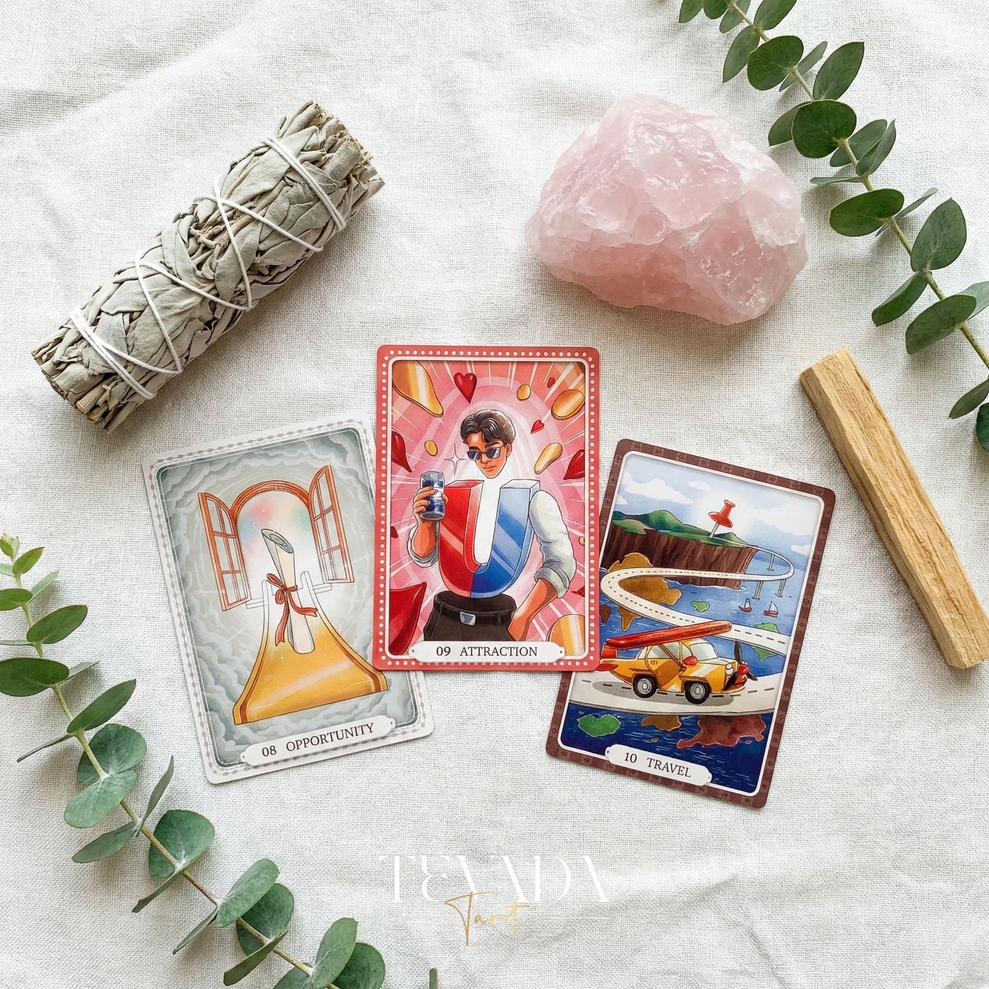 The Theater of Life Oracle Deck whimsical puppetry style Indie Oracle Cards for shadow work and inner child healing