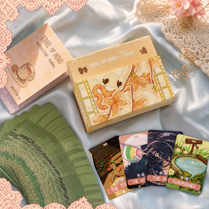 Trail of Mind Tarot anime pixel art tarot deck for nostalgic daily reflection