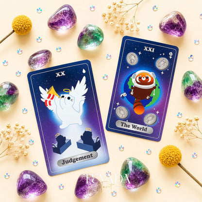 UniverCat Tarot celestial feline tarot deck for gentle daily reflection
