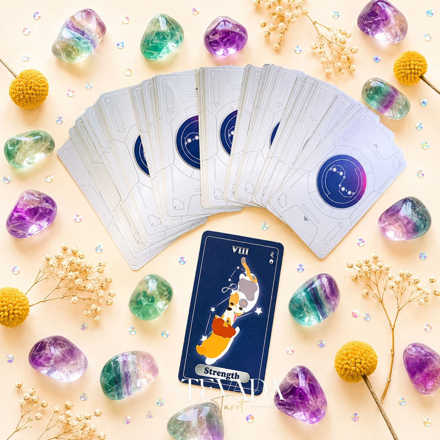 UniverCat Tarot celestial feline tarot deck for gentle daily reflection