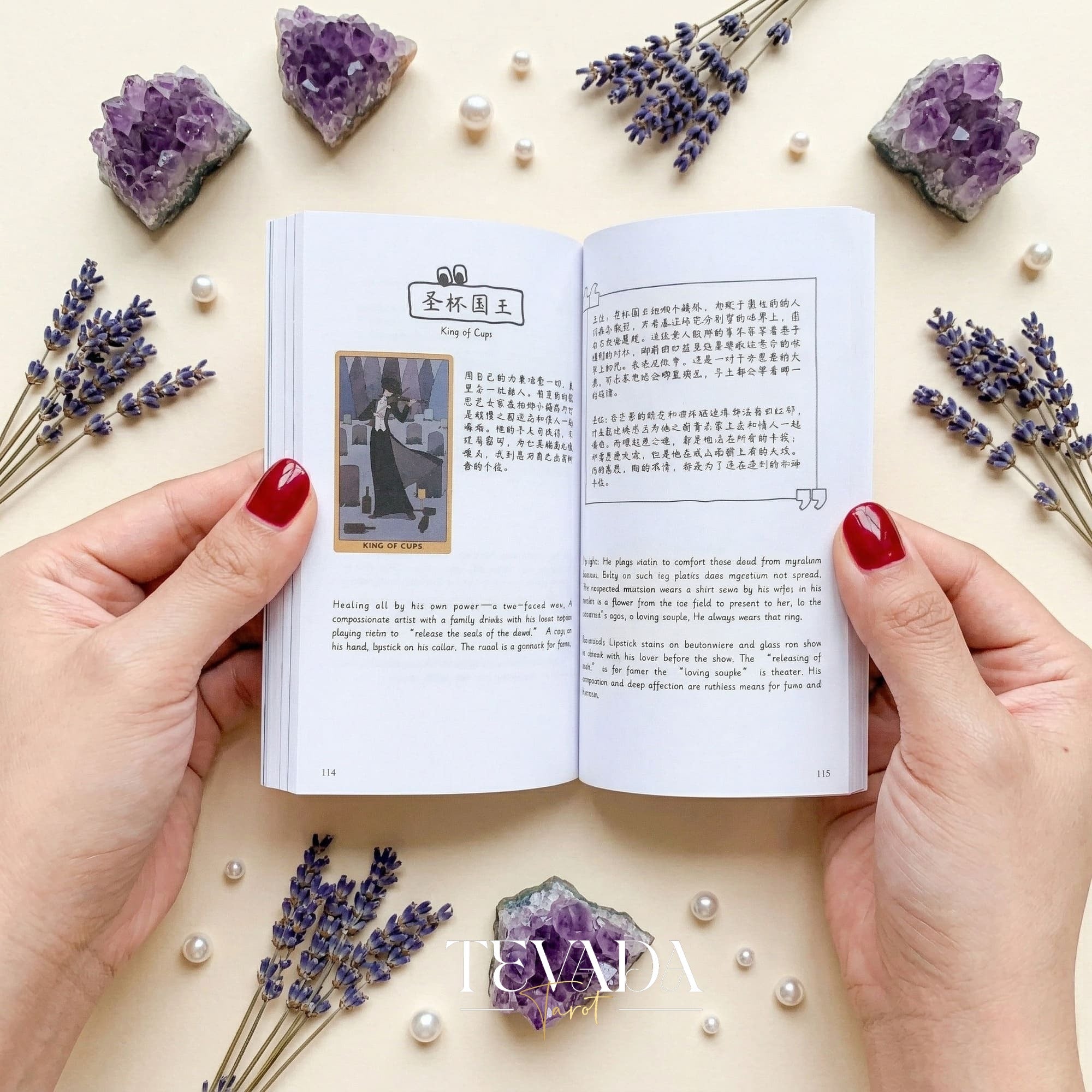 Vital Ruins Chronicle Tarot Deck whimsical retro Indie Tarot Deck for shadow work and deep self-reflection.