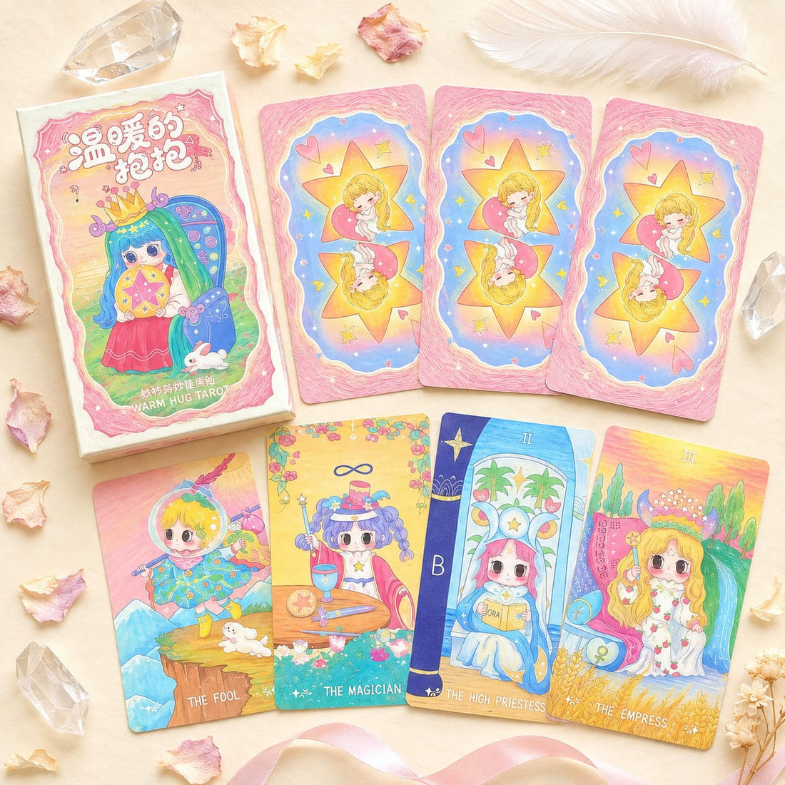 Warm Hug Tarot cozy storybook tarot deck for inner child healing
