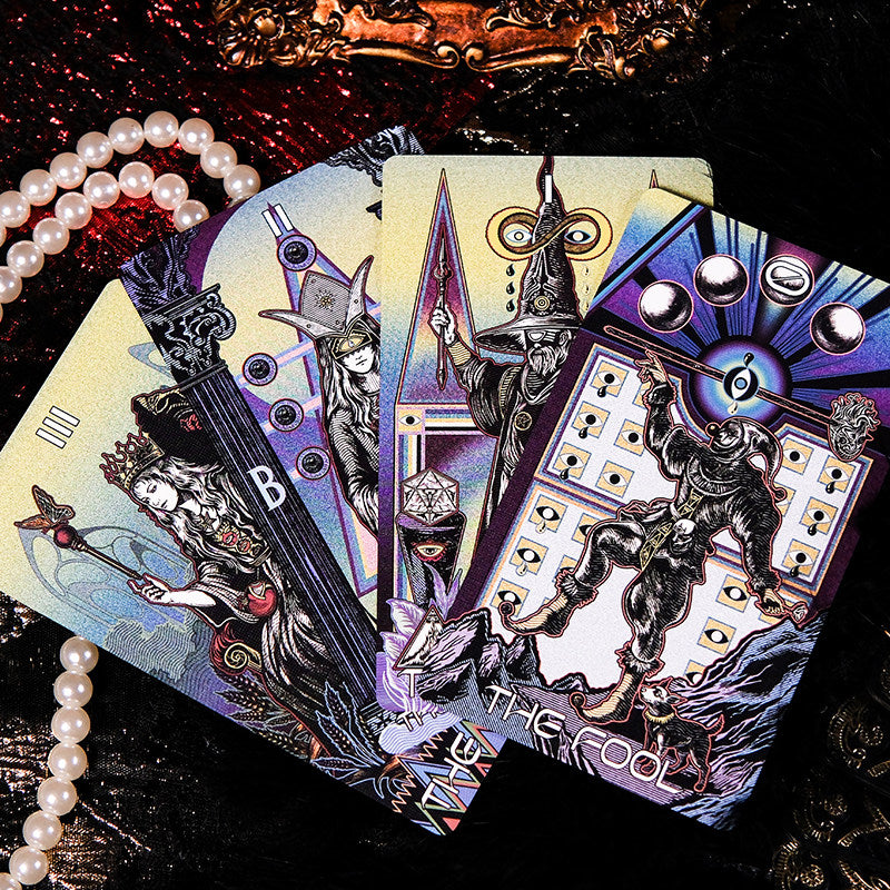 Whisper of Finale Tarot Deluxe dark Gothic Indie Tarot Deck for shadow work readings