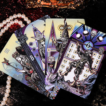 Whisper of Finale Tarot Deluxe dark Gothic Indie Tarot Deck for shadow work readings