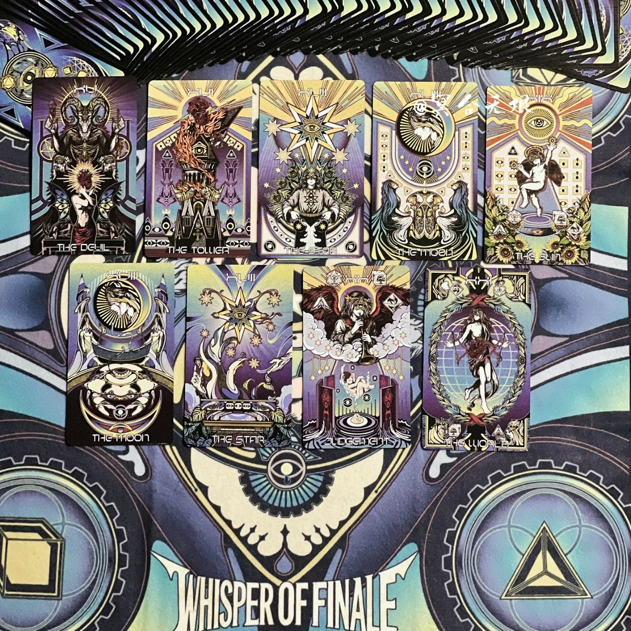 Whisper of Finale Tarot Deluxe Gilded Edition | TEVADA Tarot