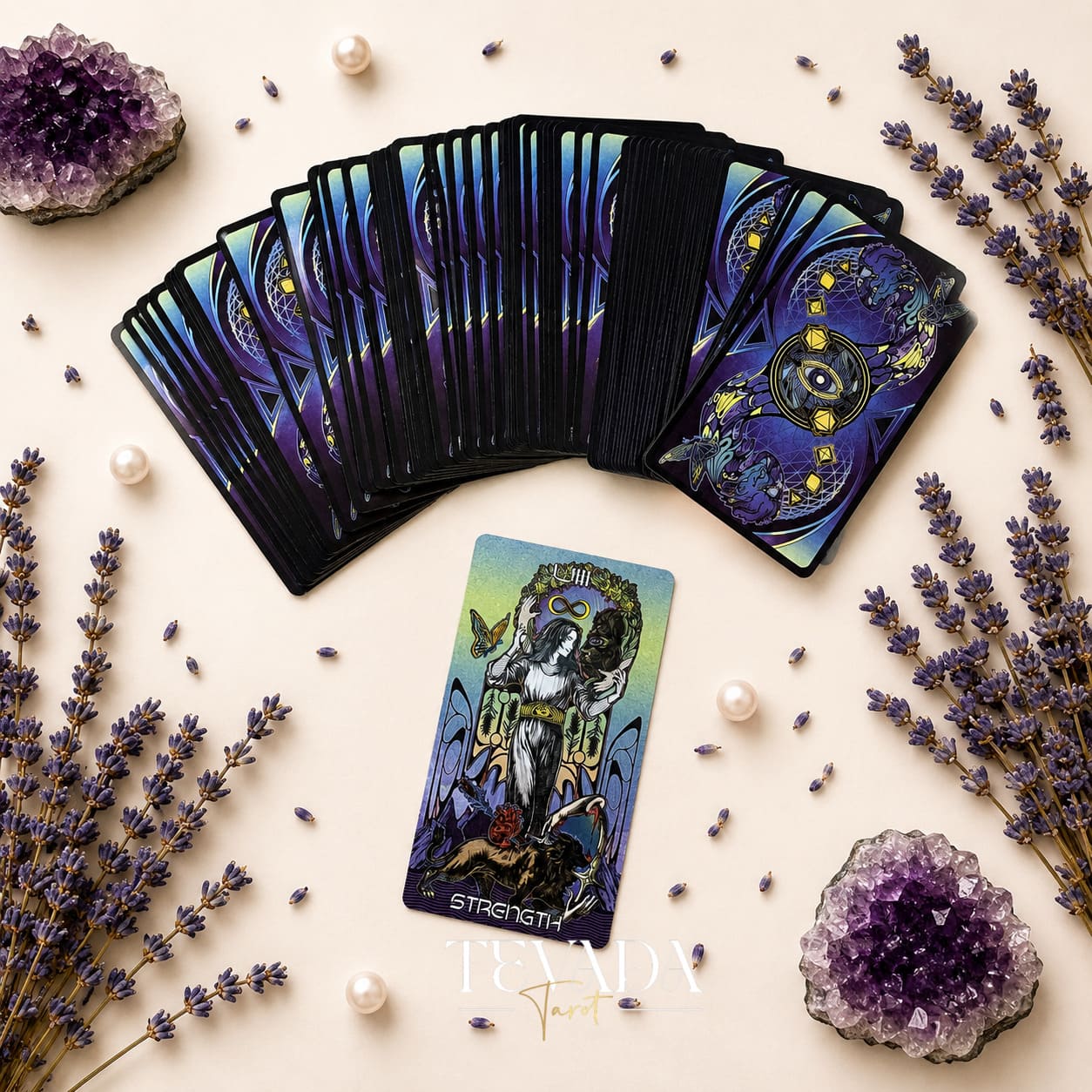 Whisper of Finale Tarot Deluxe dark Gothic Indie Tarot Deck for shadow work readings