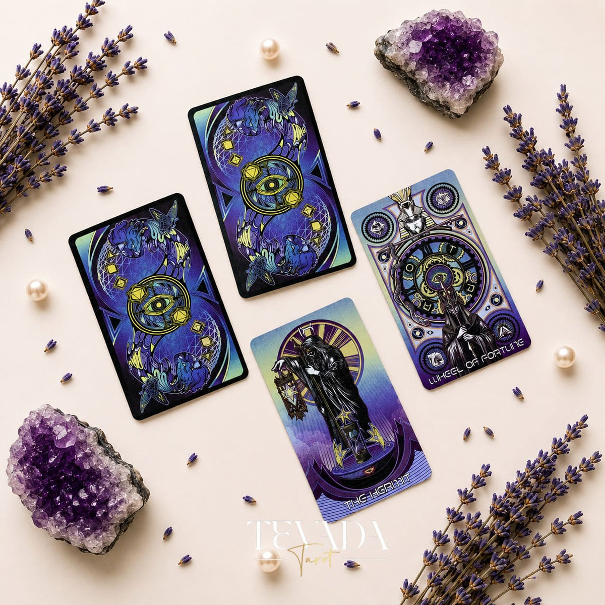 Whisper of Finale Tarot Deluxe dark Gothic Indie Tarot Deck for shadow work readings