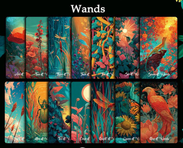 Whispering Grove - Realm of Living Beings Tarot LIMITED Edt woodland cards for reflective readings