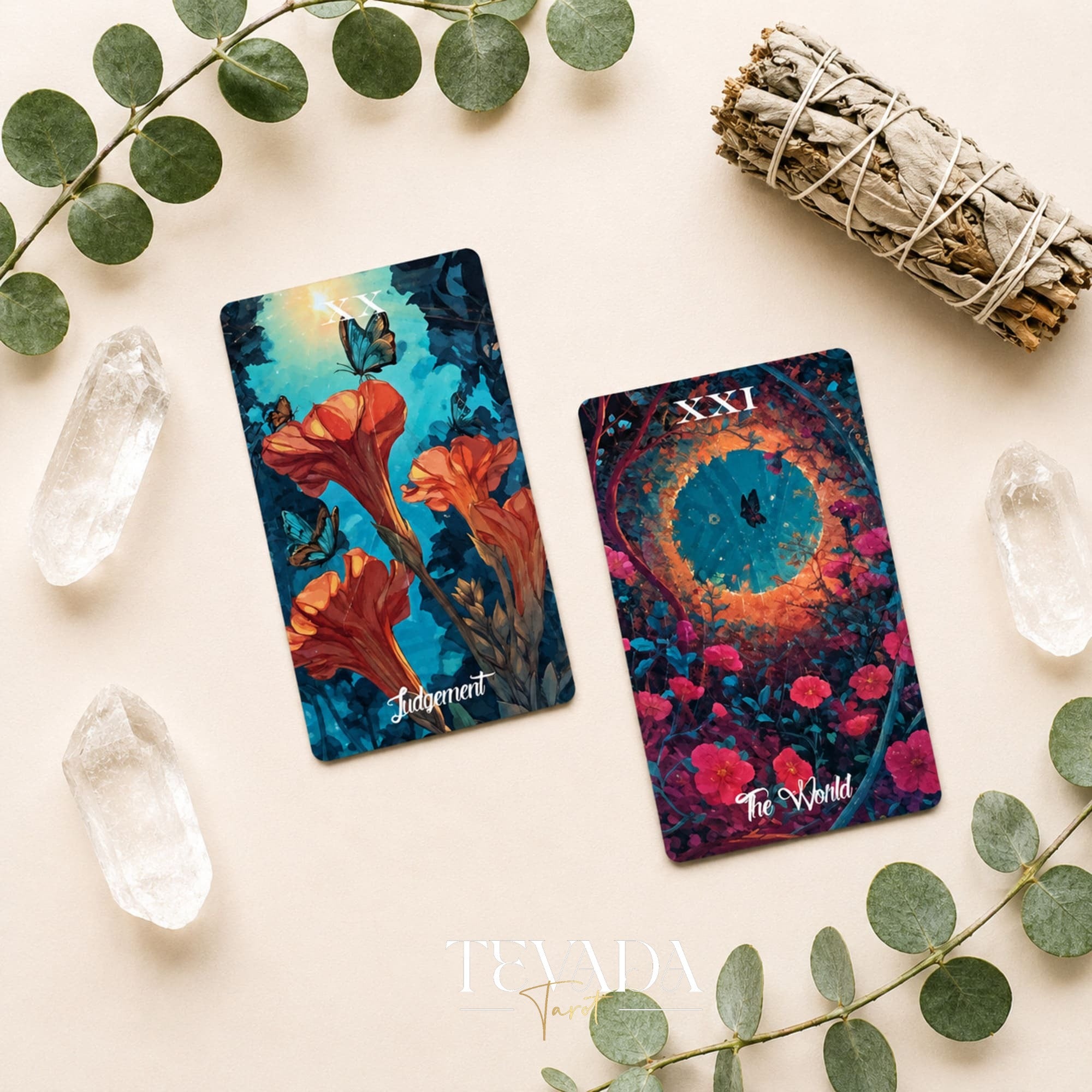 Whispering Grove - Realm of Living Beings Tarot LIMITED Edt woodland cards for reflective readings