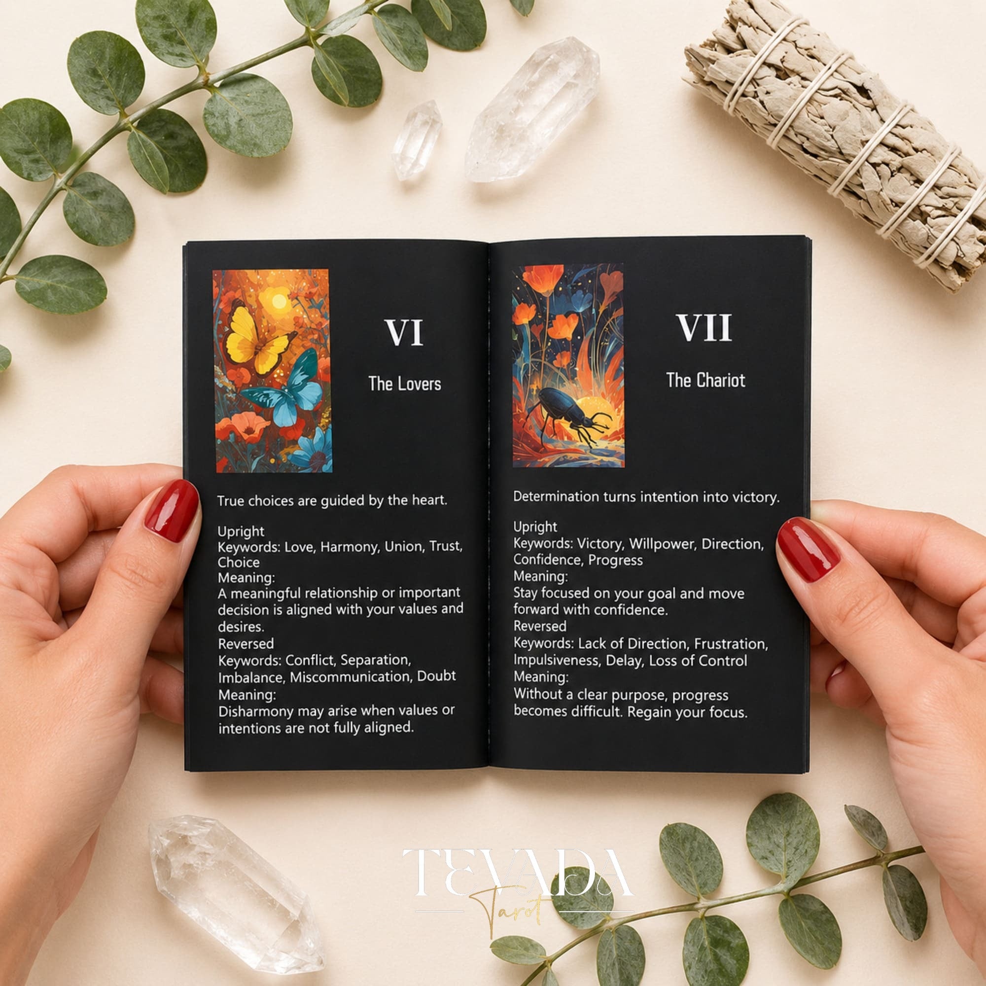 Whispering Grove - Realm of Living Beings Tarot LIMITED Edt woodland cards for reflective readings