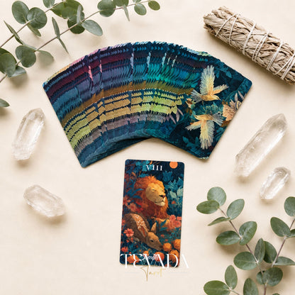 Whispering Grove - Realm of Living Beings Tarot LIMITED Edt woodland cards for reflective readings