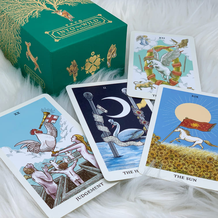 Into the Wild Tarot & Oracle 2in1 Deck