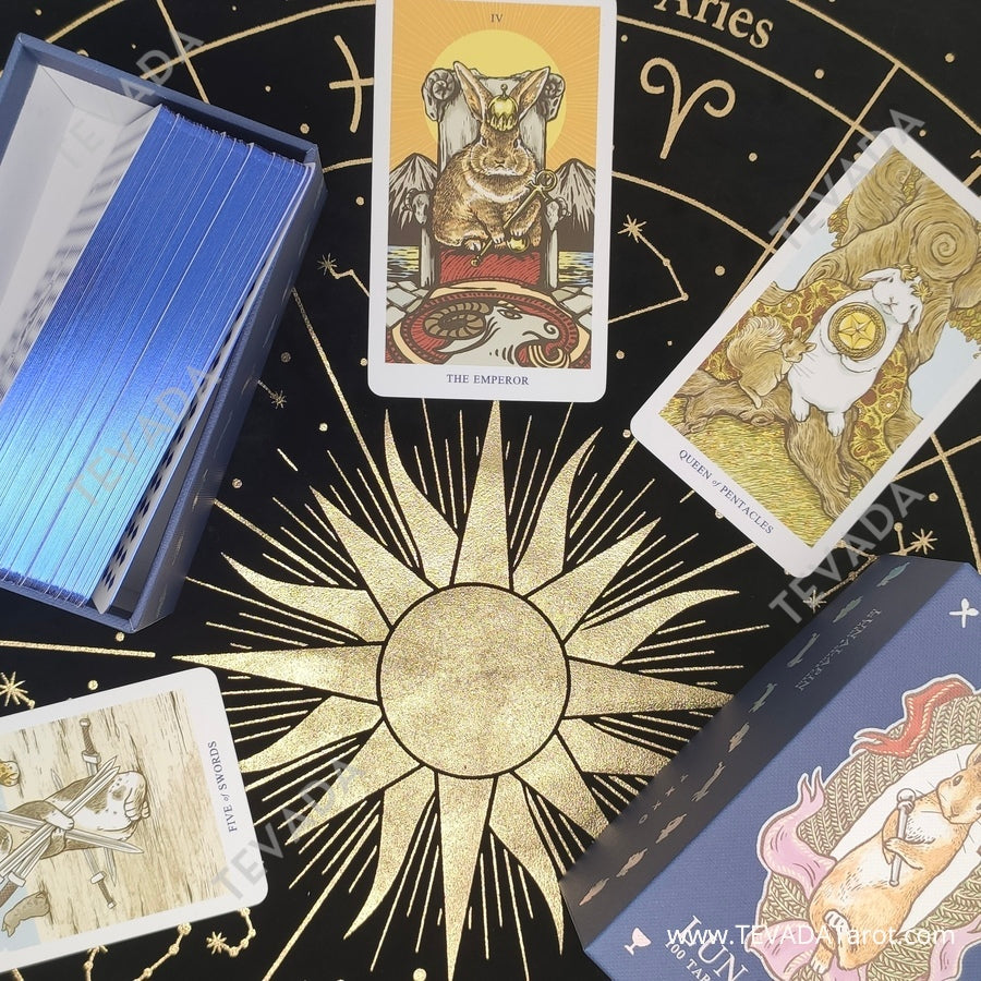 The Ocean Tarot & offers matching cloth