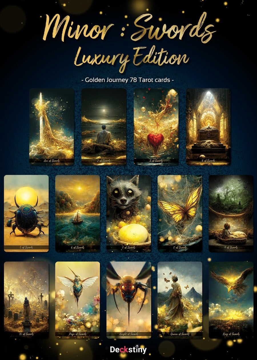 Golden Journey Tarot LUXURY