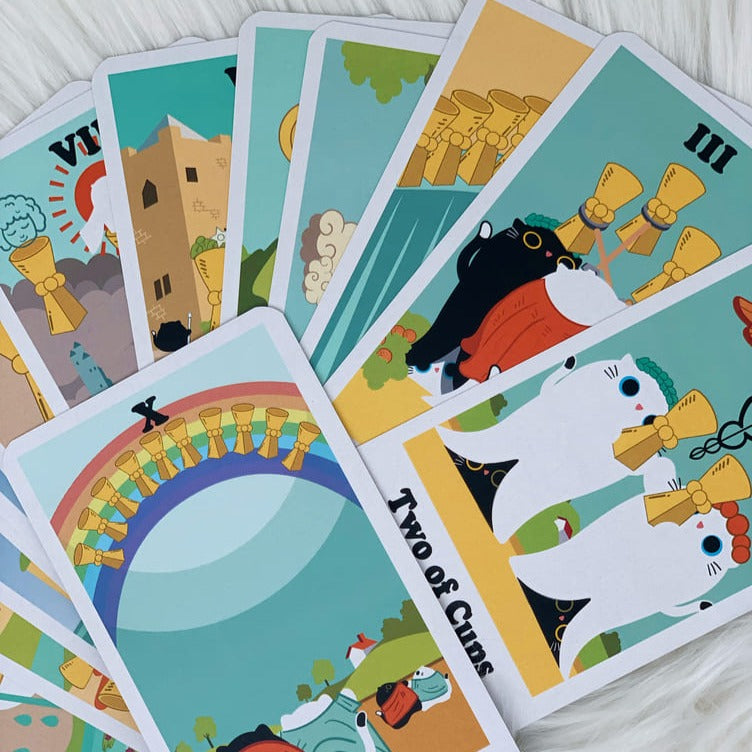 Libérez le chat qui sommeille en vous et explorez le monde du tarot avec YinYang le Tarot du Chat ! Cet adorable deck indépendant est parfait pour les débutants et offre des informations précieuses sur l&