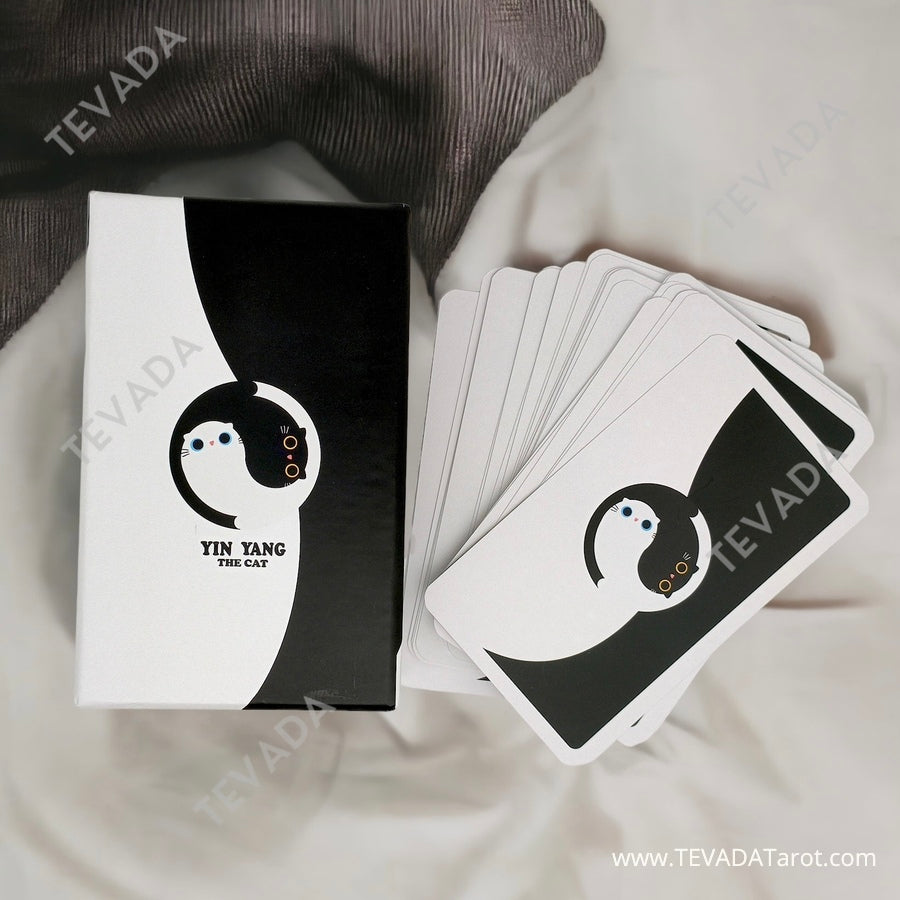 Get ready to be whisked away to a world of magic and wonder with YinYang the Cat Tarot - a playful and enchanting deck that combines the mysticism of tarot with the whimsy of cats.