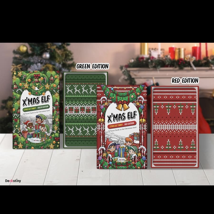 Perfect Christmas gift for your loved one or yourself. Enter the magical world of Christmas Land for a full tarot reading with Santa and his elves. Xmas Elfs will provide insight into your future, draw your tarot cards and consult the magic eight ball. 