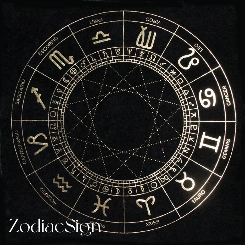 【US ONLY】Tarot Table Cloth - Zodiac Sign